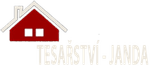 Tesařství Janda, logo se siluetou domu s krovem